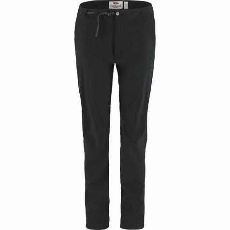 Fjallraven Women High Coast Outdoor Pants Black PH255694 Philippines